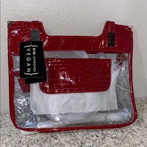 Luxury clear tote bag